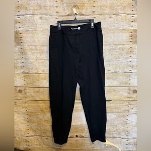 Betabrand petite black pants